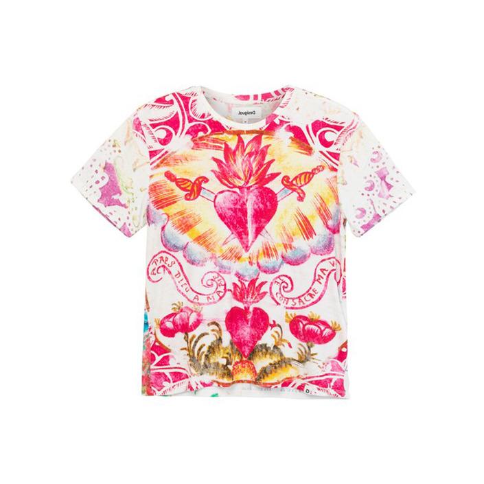 Desigual Women's T-Shirt Multicolor 204898 - multicolor M