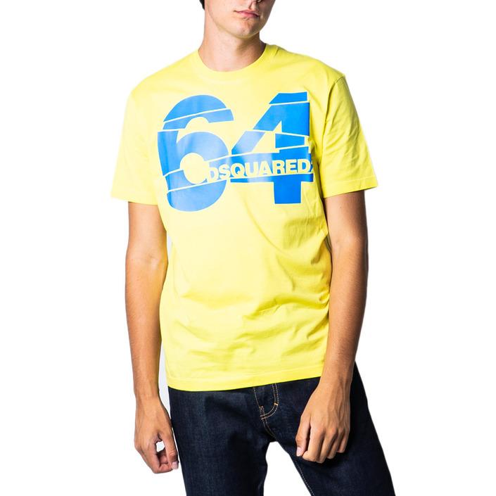 Dsquared Men's T-Shirt Yellow 175415 - yellow-2 M