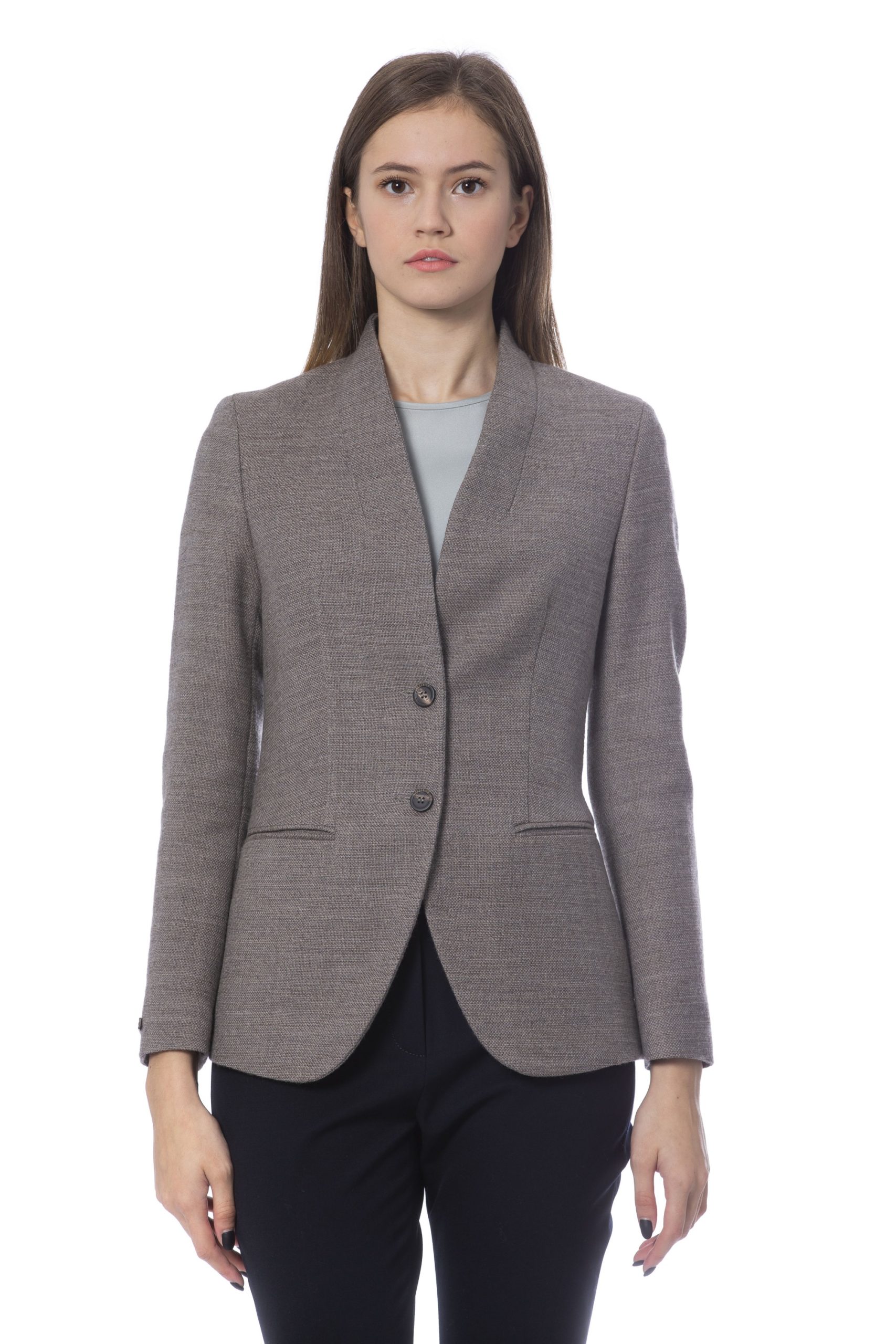 Peserico Women's Jackets Beige PE854514 - IT48 | XL