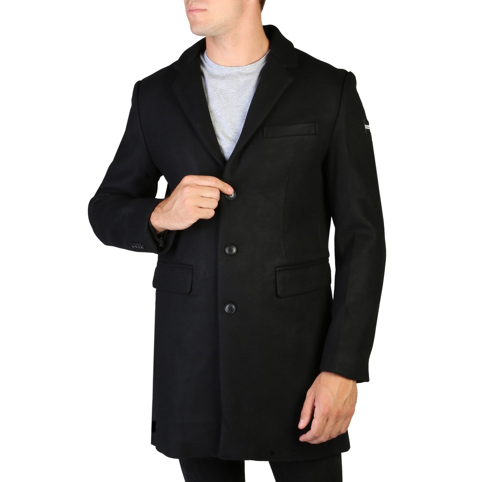 Alessandro Dell'Acqua Men's Coat Various Colours 348399 - black M
