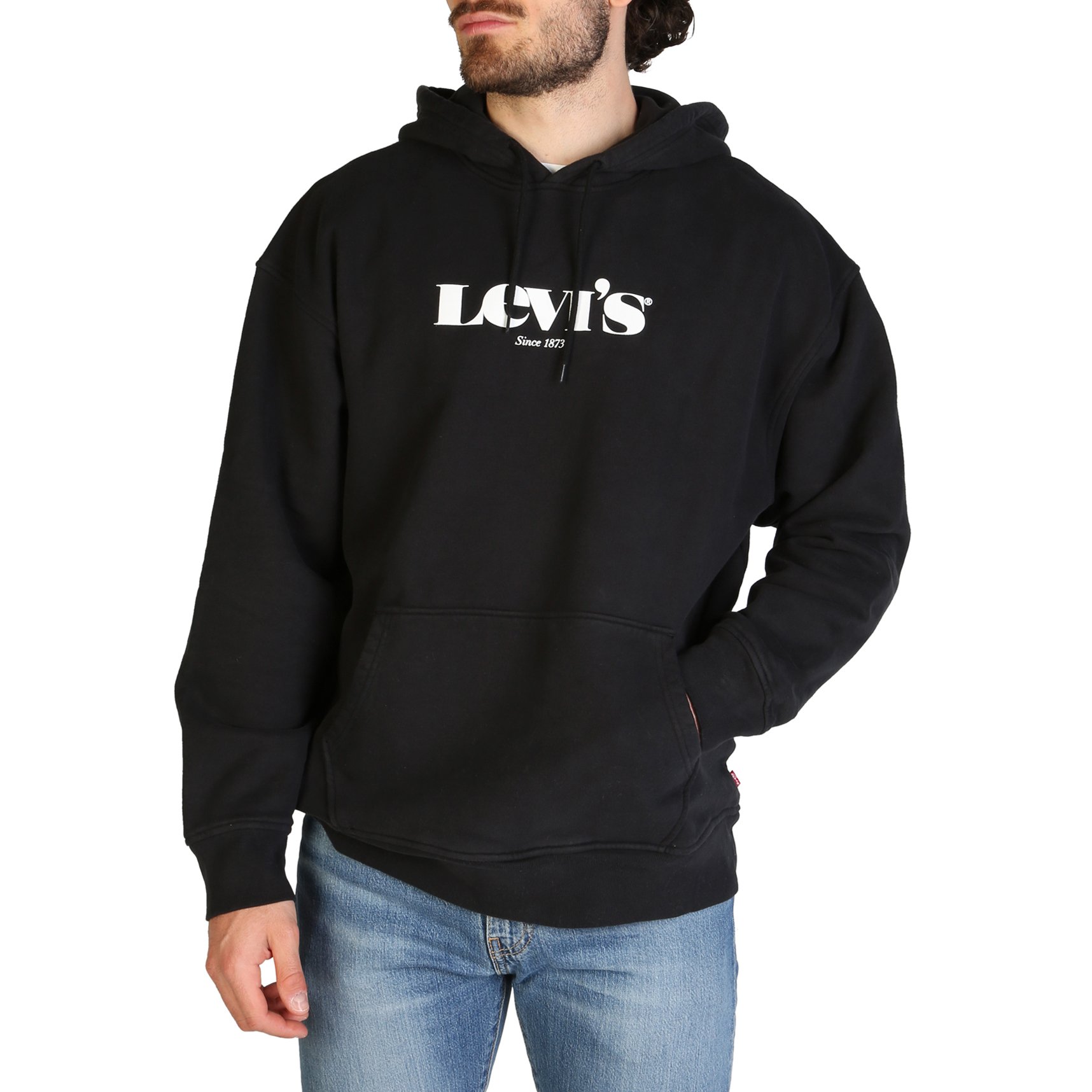 Levis Men's Sweatshirt Red 38479 - black S