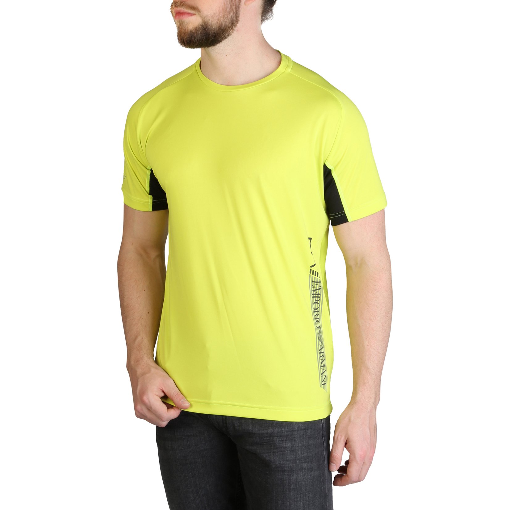 EA7 Men's T-Shirt Various Colours 3GPT44_PJH6Z - yellow S