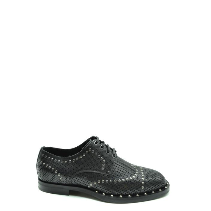 Dolce & Gabbana Men's Lace up Shoe Black 178772 - black 40