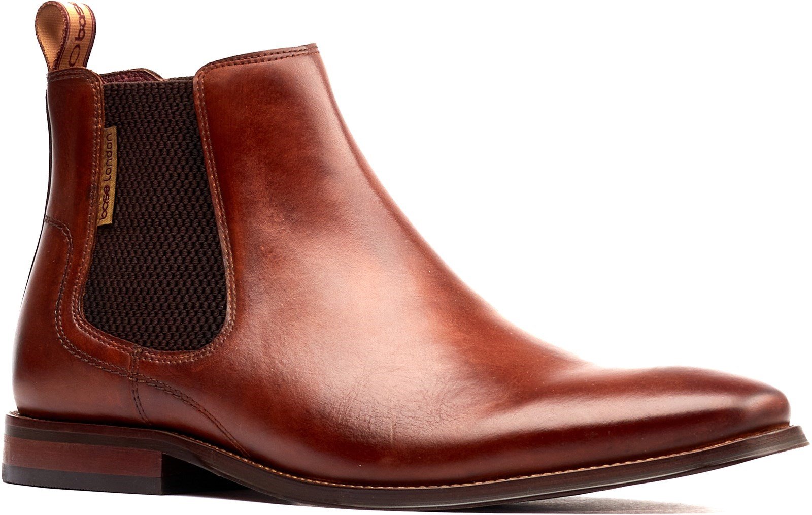 Base London Men's Sikes Chelsea Boot Various Colours 32251 - Tan 7