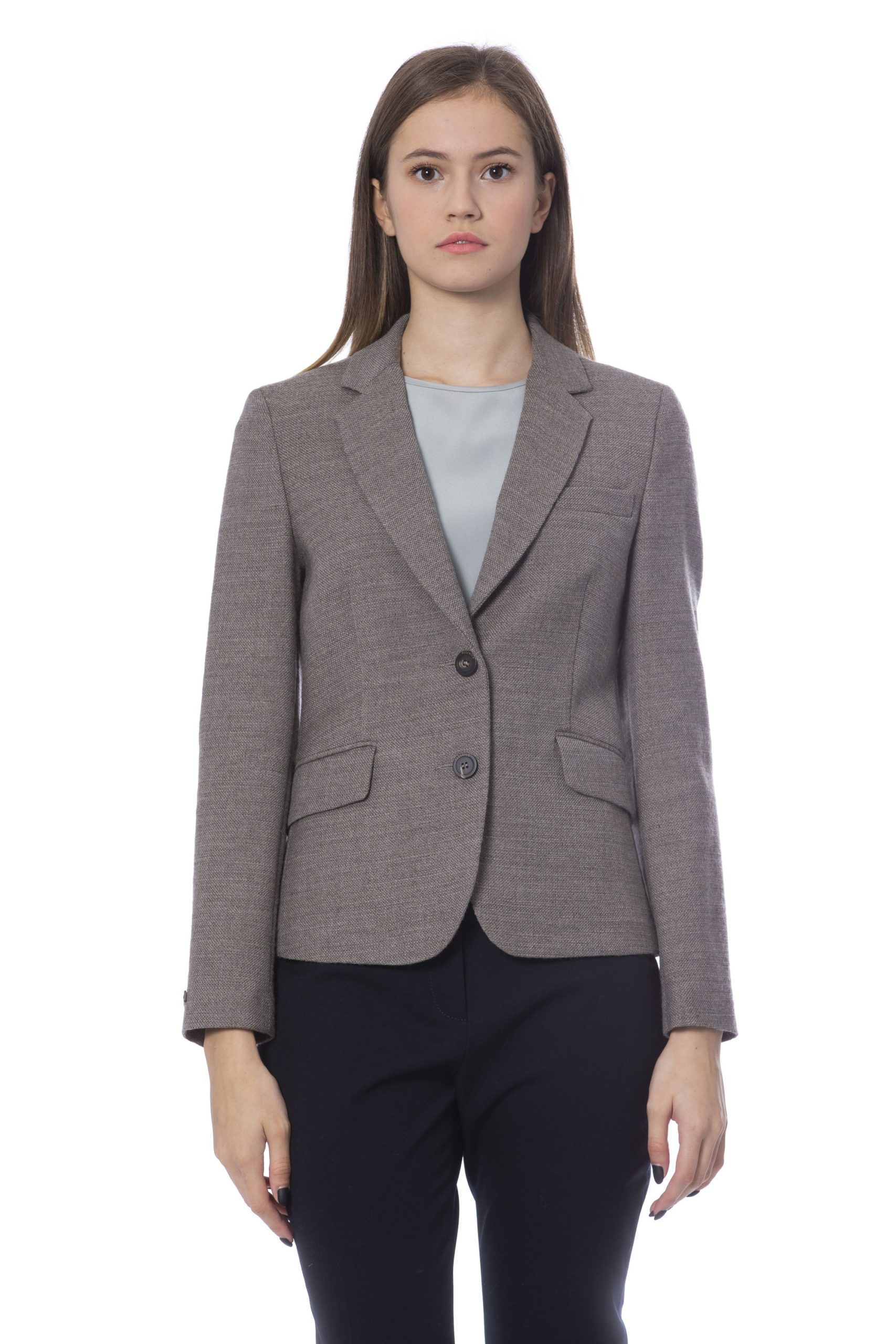 Peserico Women's Jackets Beige PE854568 - IT46 | L