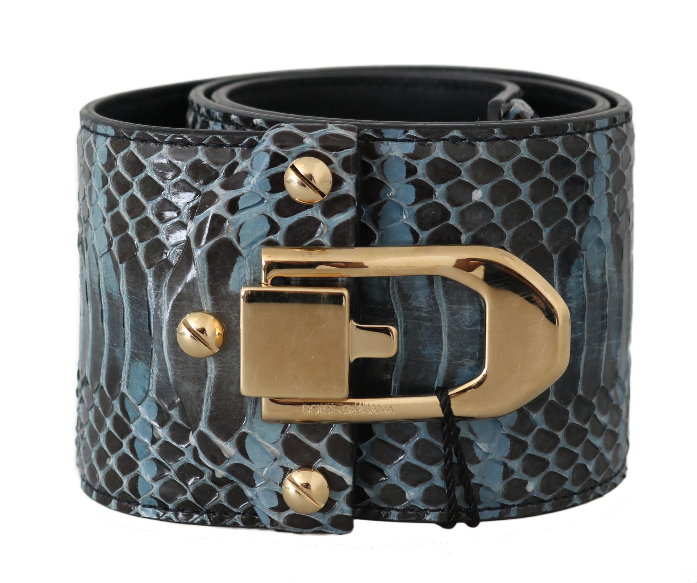 Dolce & Gabbana Women's Belt Blue BEL50210 - 80 cm / 32 Inches
