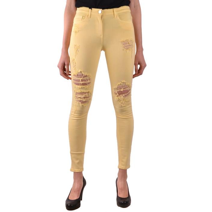 Elisabetta Franchi Women's Jeans Yellow 166923 - yellow 26