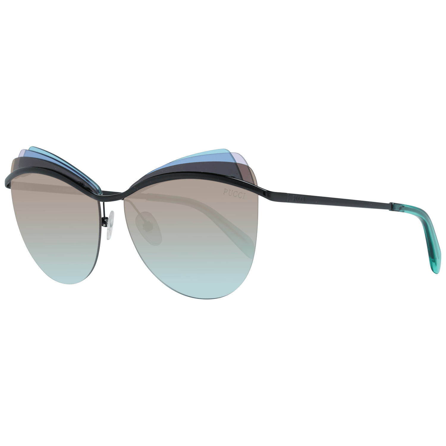 Emilio Pucci Women's Sunglasses Green EP0112 5901F