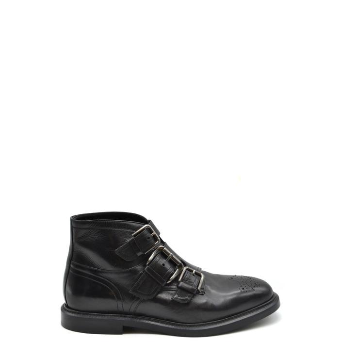 Dolce & Gabbana Men's Boots Black 167743 - black 40