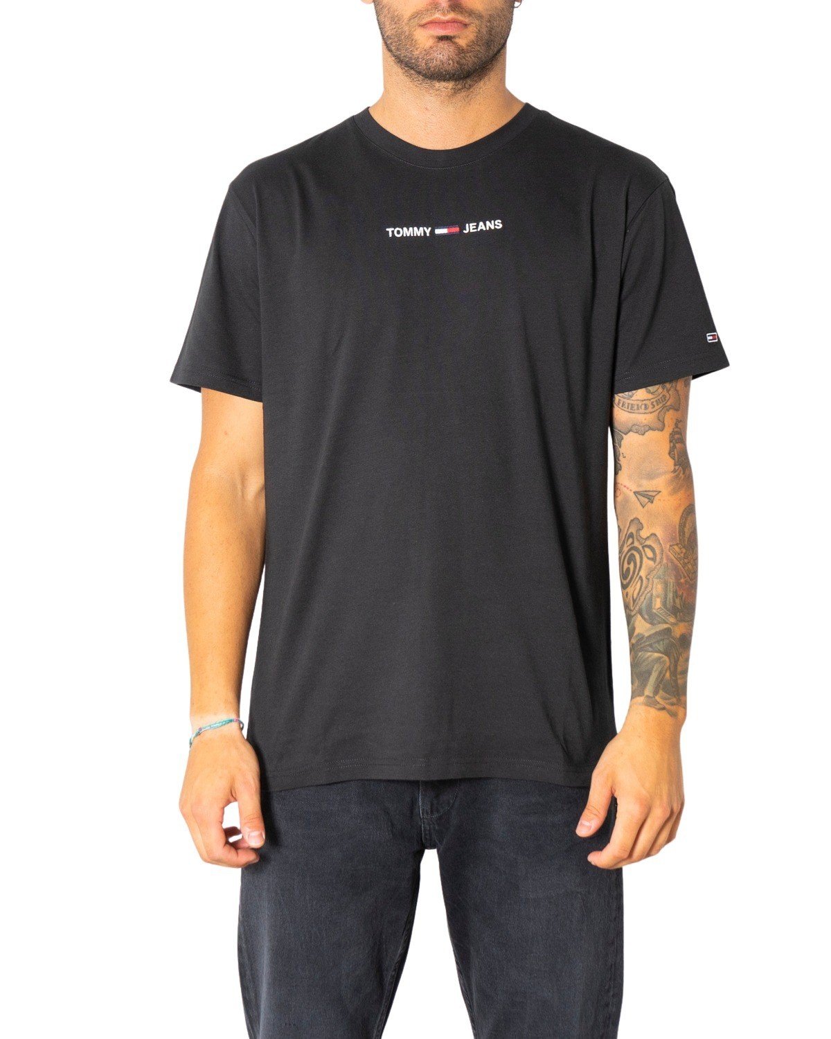 Tommy Hilfiger Jeans Men's T-Shirt Various Colours 299523 - black XS