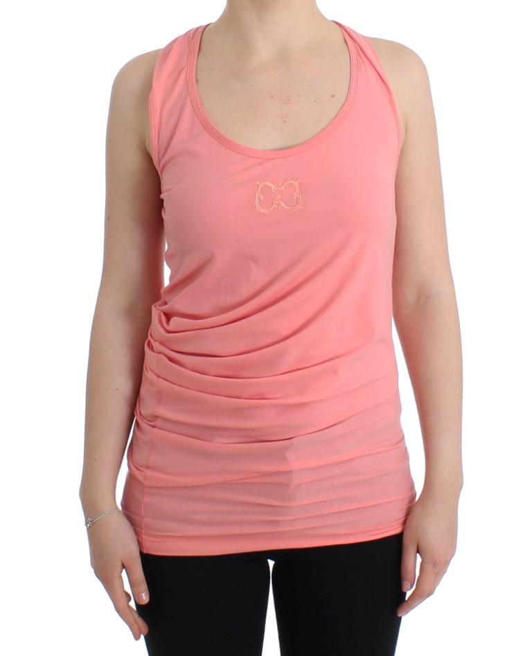 Cavalli Women's Tank Top Pink SIG11612 - IT50|3XL