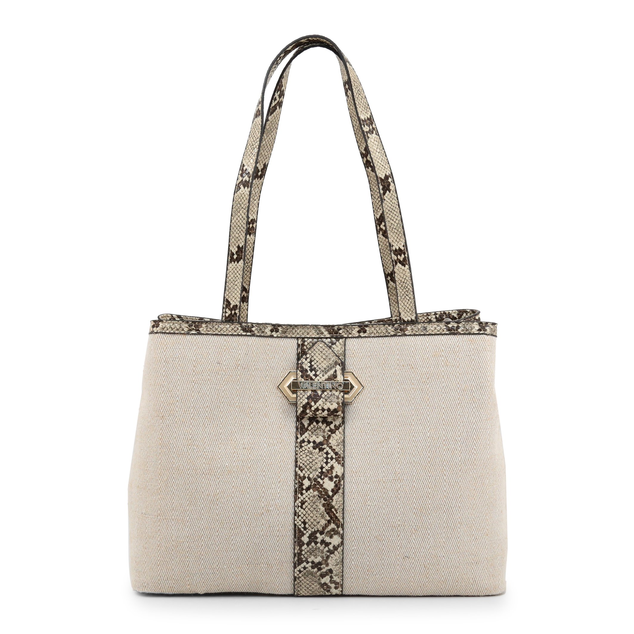 Valentino by Mario Valentino Women's Shopping Bag Brown GIGANTE-VBS3XP01 - brown-2 NOSIZE
