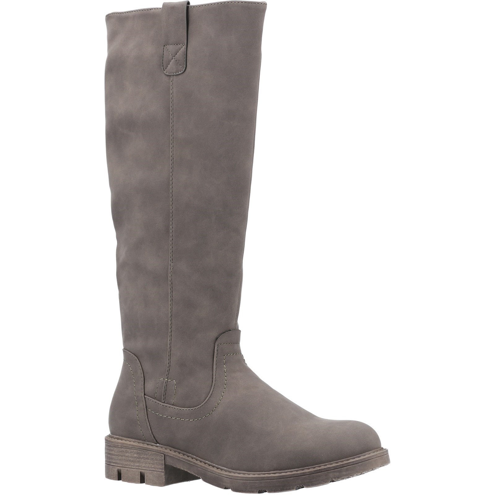 Divaz Women's Quinn Knee High Boot Various Colours 31080 - Olive 3