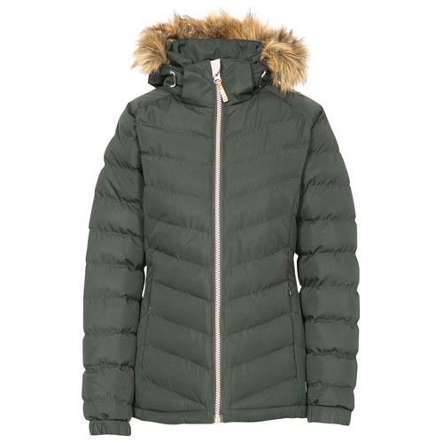 Trespass Women's Insulated Jacket Various Colours Nadina - Olive XS