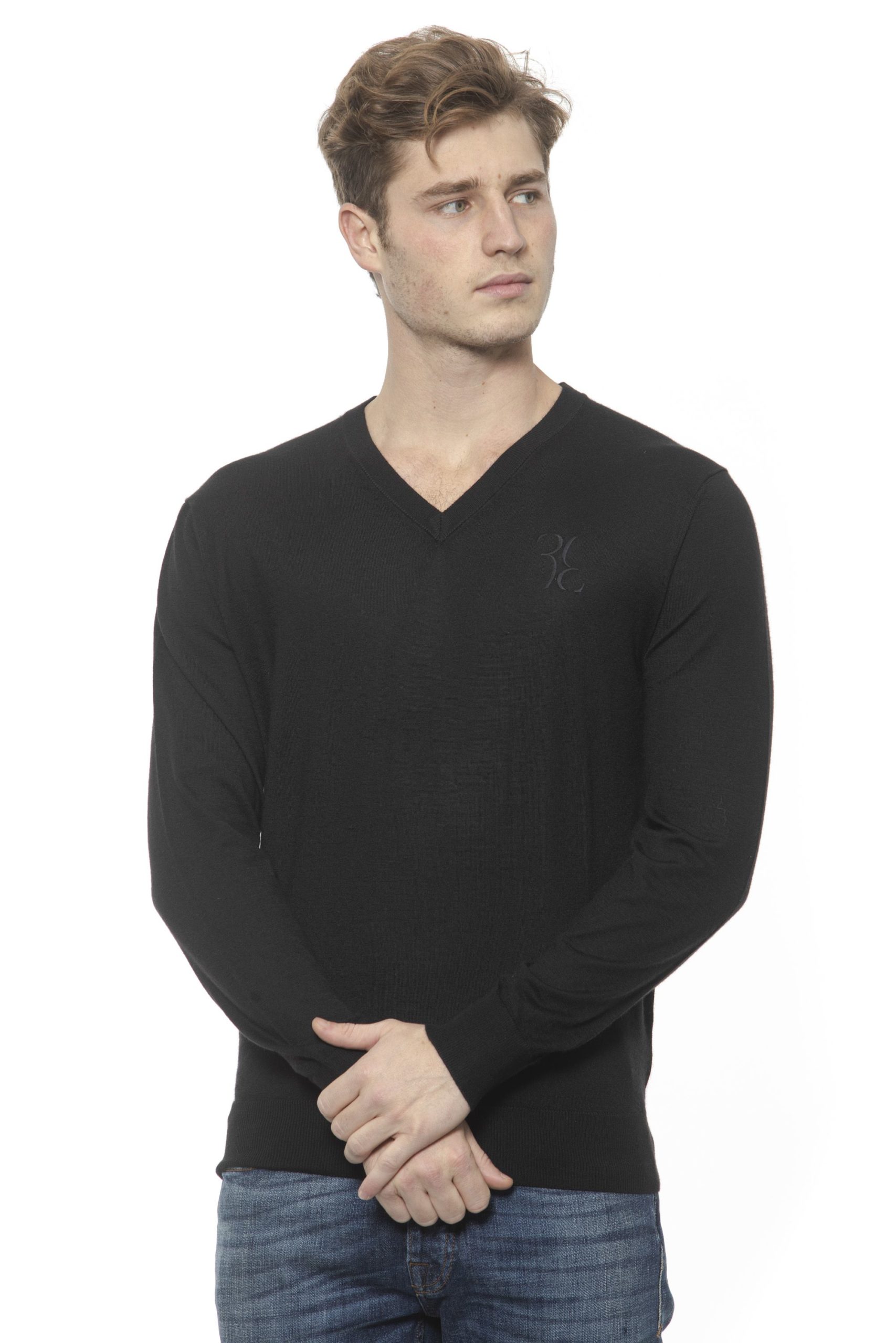 Billionaire Italian Couture Men's Nero Sweater Black BI1313532 - S