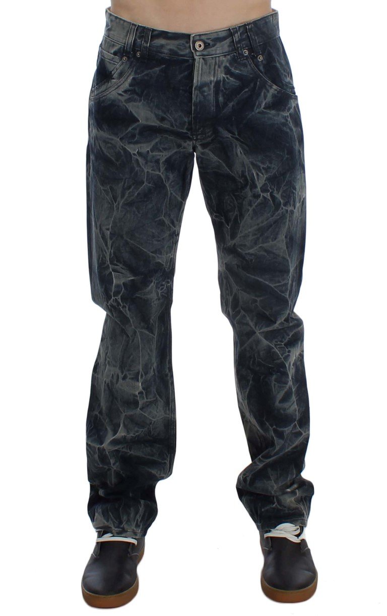 Exte Men's Wash Cotton Regular Fit Jeans Blue SIG30520 - W34