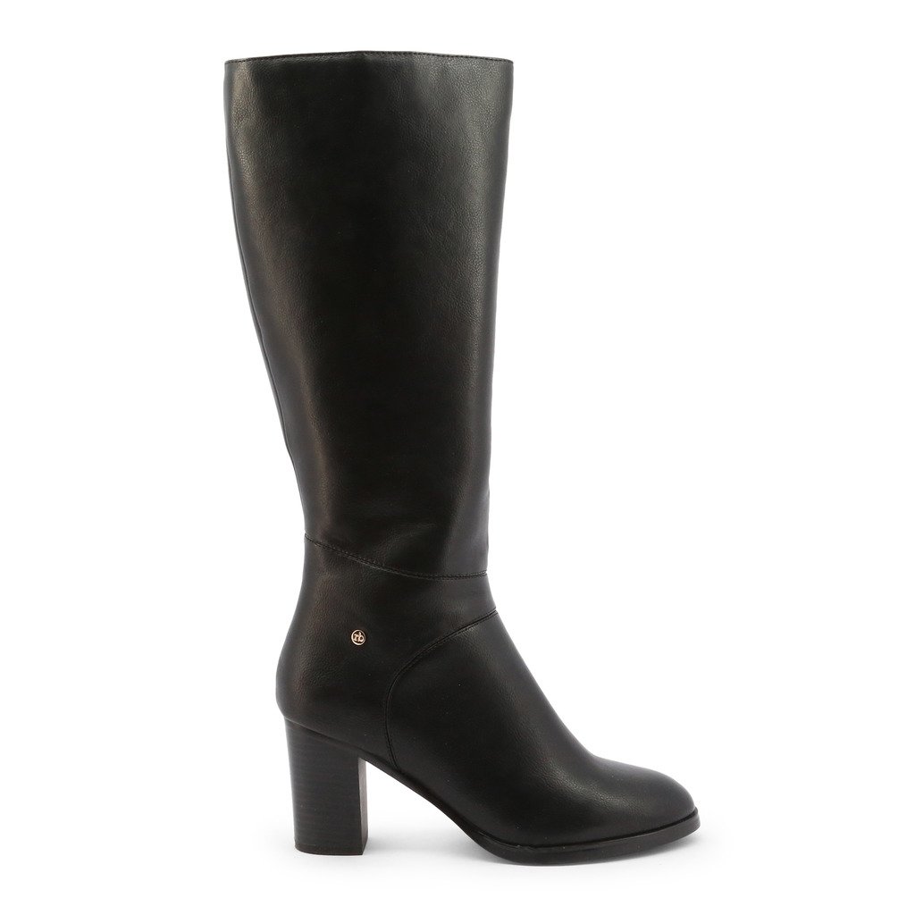 Roccobarocco Women's Boot Black RBSC1JG02 - black EU 37