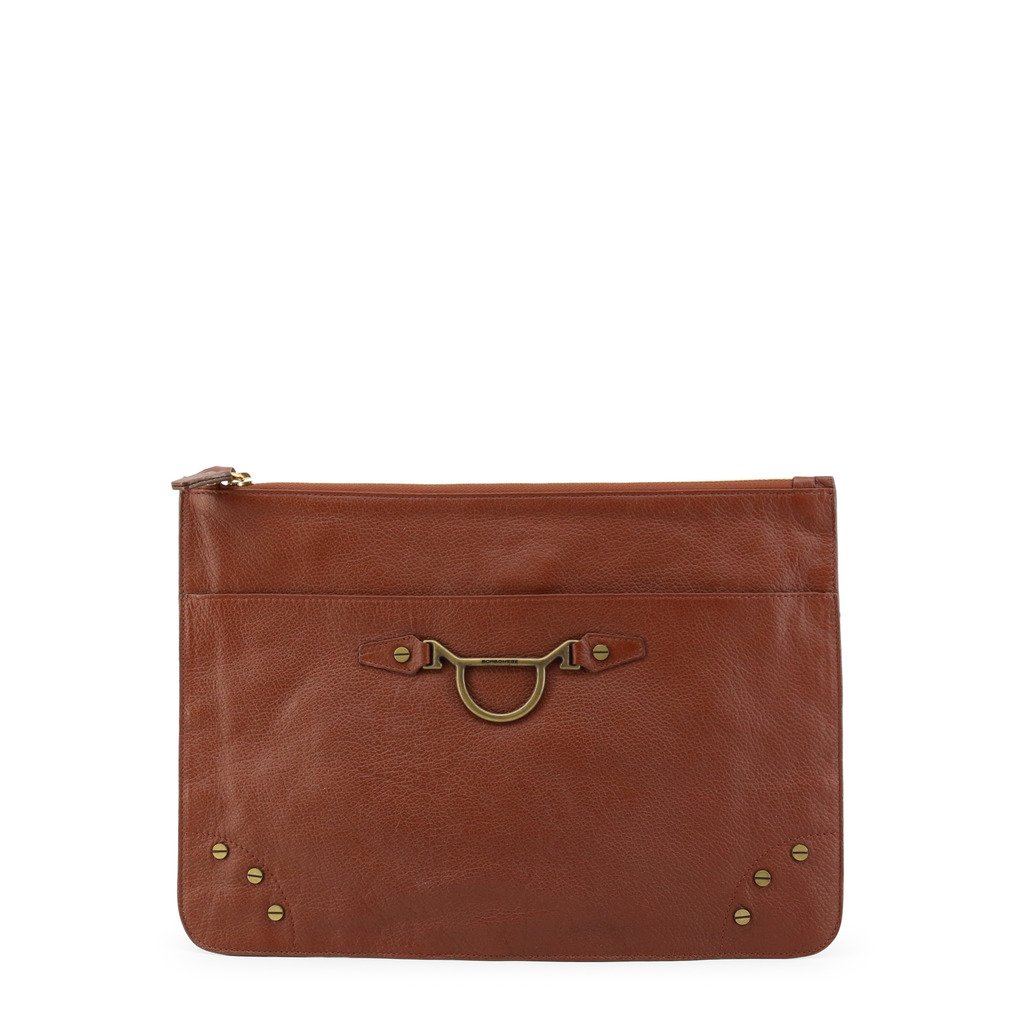 Borbonese Women's Clutch Bag Red 962002-526 - red NOSIZE