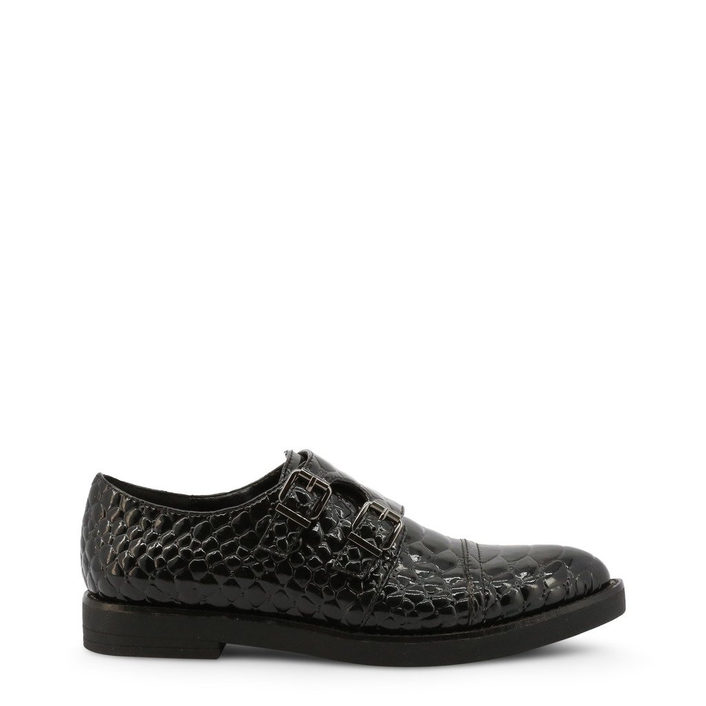 Roccobarocco Women's Flat Shoe Black ROSC0X104PITSTD - black EU 37