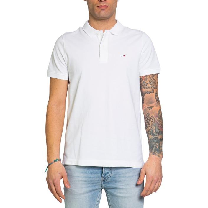 Tommy Hilfiger Jeans Men's Polo Shirt White 203338 - white XS
