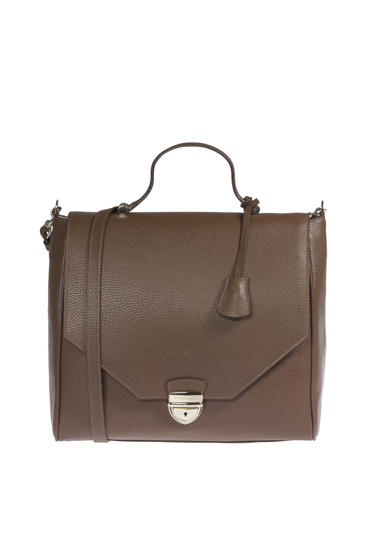 Trussardi Women's Handbag Brown 1DB338_69DarkBrown