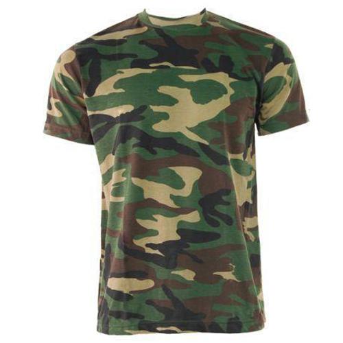 Game Camouflage T-Shirt - Woodland S