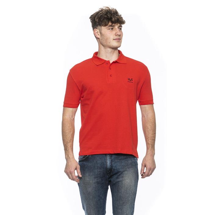 19v69 Italia Men's Polo Shirt Red 185375 - red M