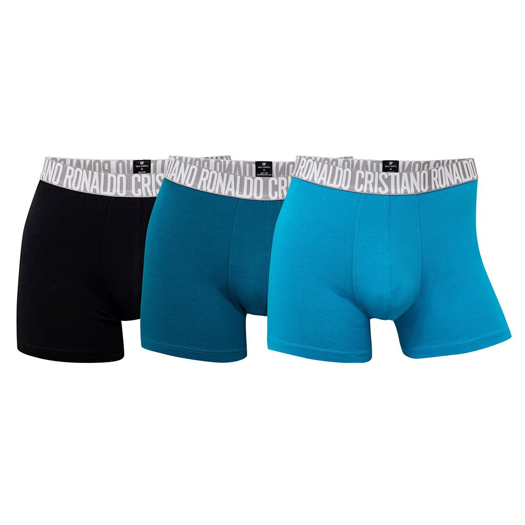 CR7 Cristiano Ronaldo Men's Boxer Shorts Various Colours 8100-49 - blue-2 S