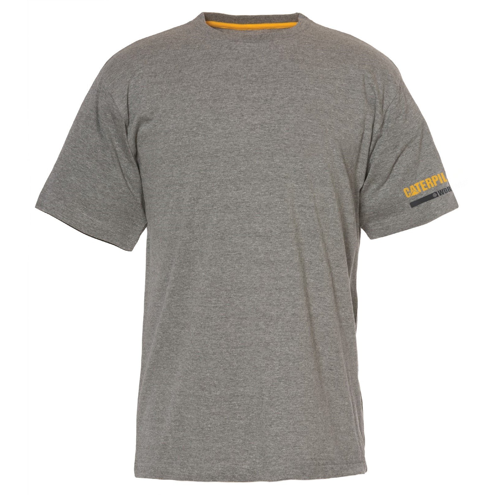Caterpillar Men's Essentials SS T-Shirt Various Colours 28885-48760 - Dark Grey Med