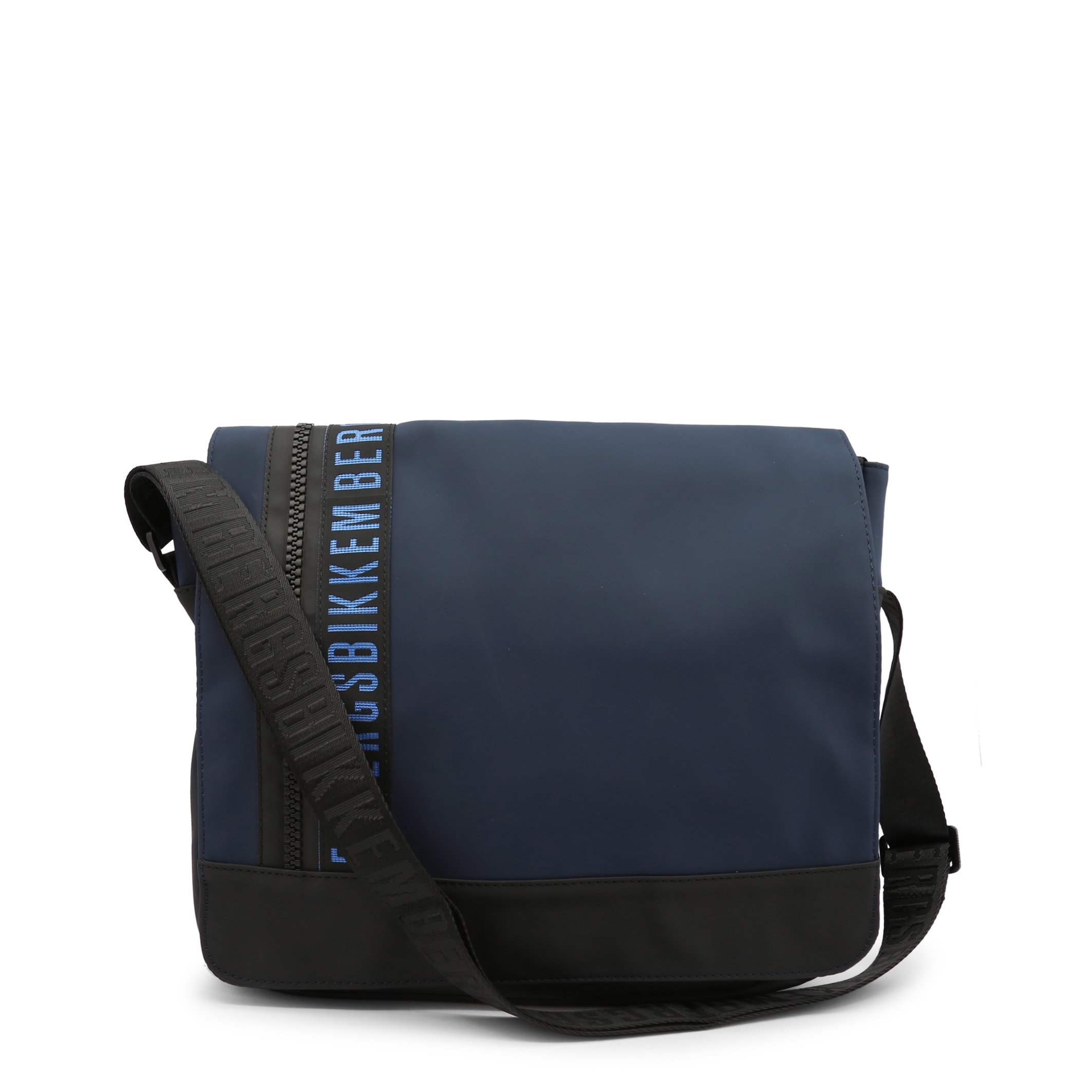 Bikkembergs Men's Briefcase Black E2BPME170042 - blue NOSIZE