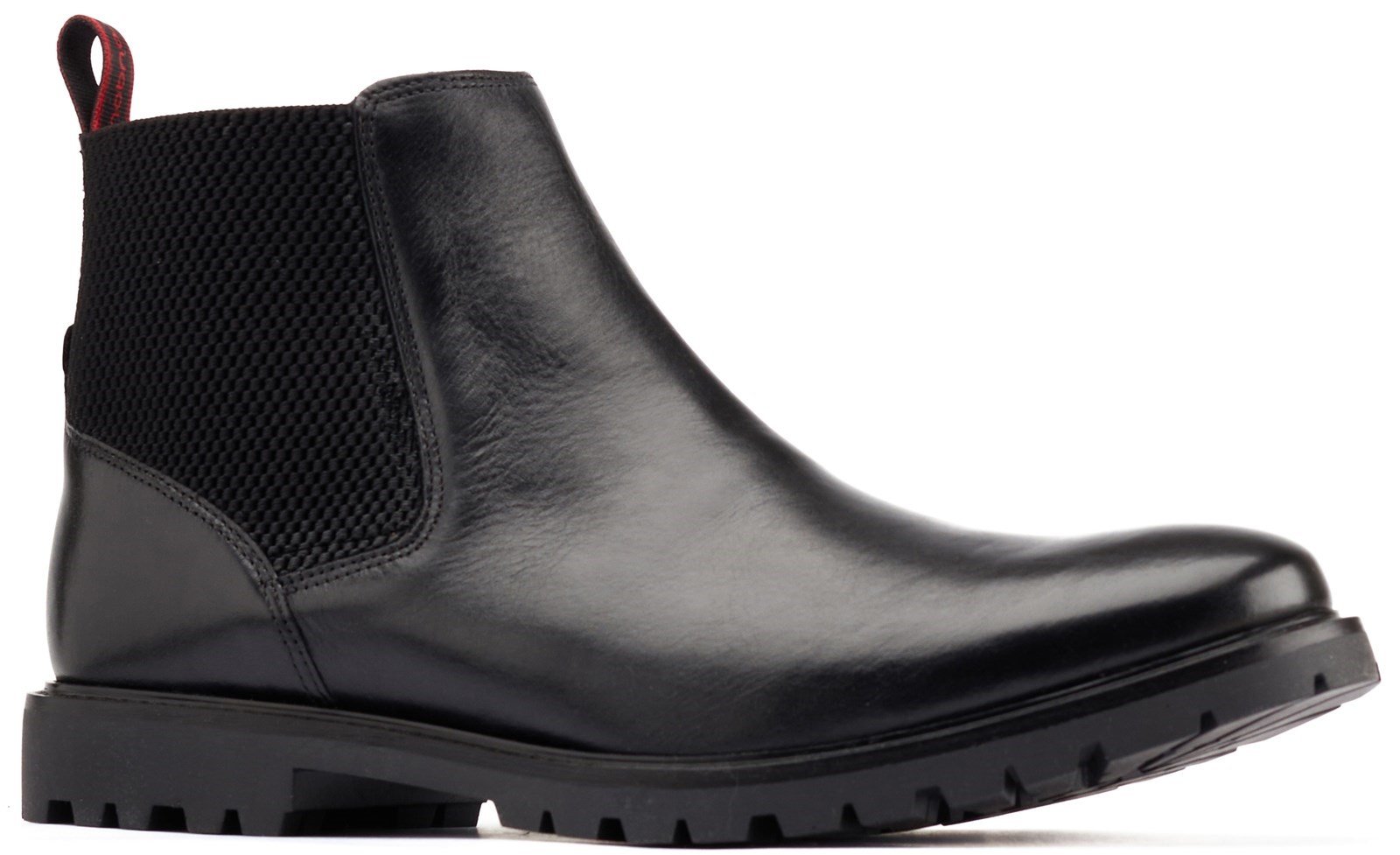 Base London Men's Anderson Chelsea Boot Black 31191 - Black 8