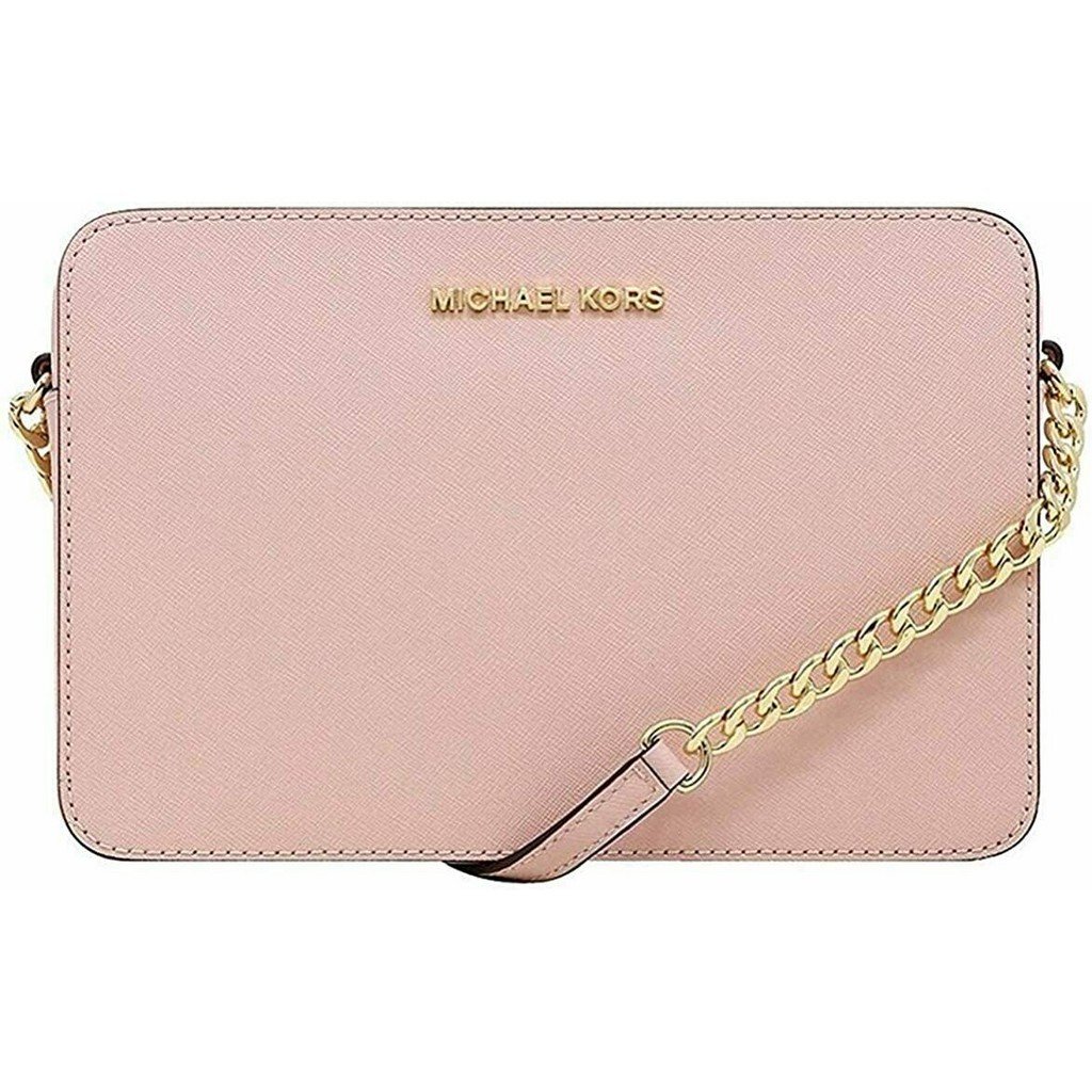 Michael Kors Women's Jet Set East West Crossbody Bag Pink MK30365