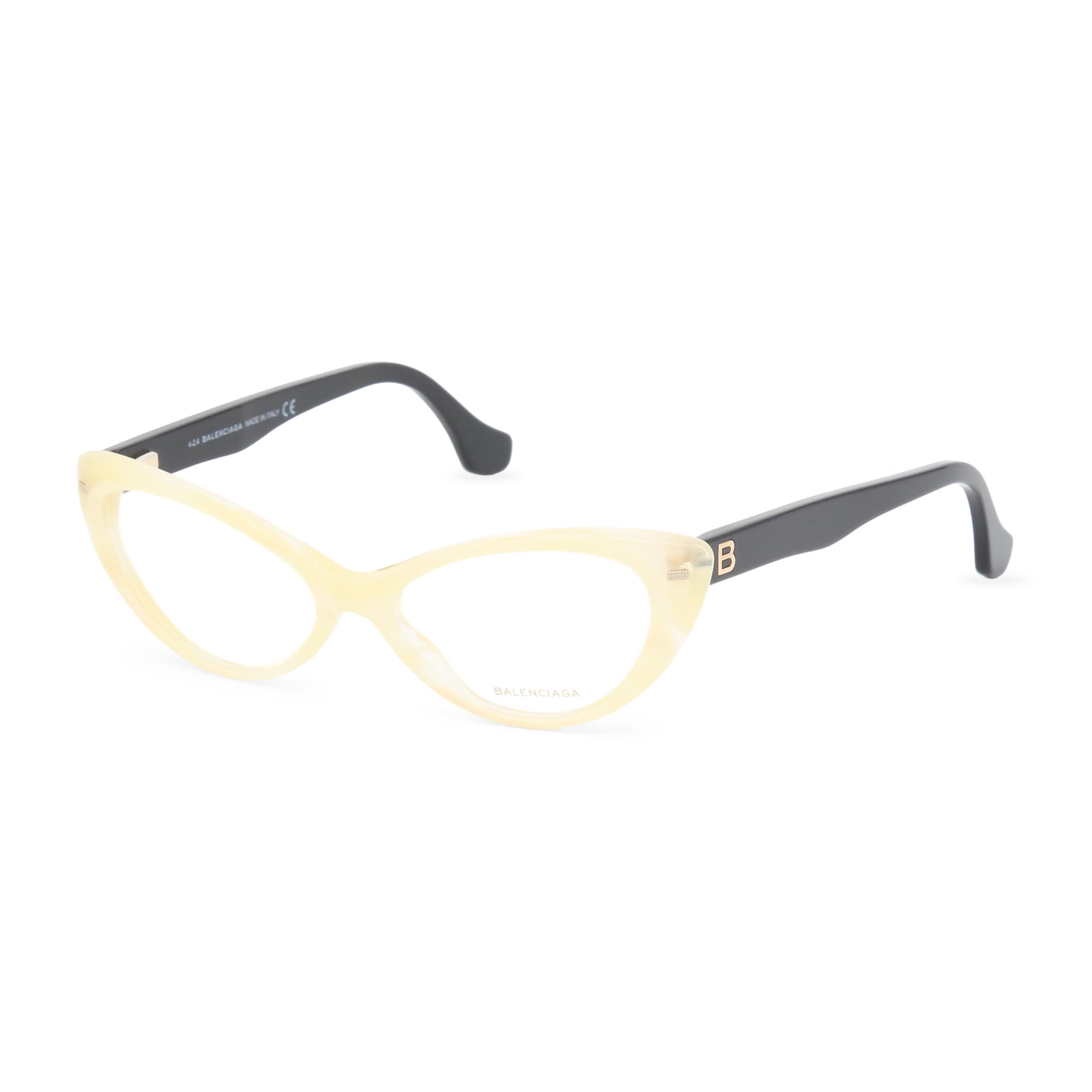 Balenciaga Women's Optical Eye Frame Yellow 322862 - white NOSIZE