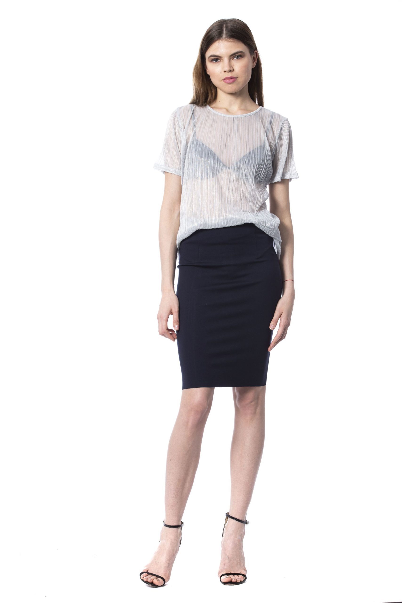 Silvian Heach Women's T-Shirt Silver SI1235500 - XS