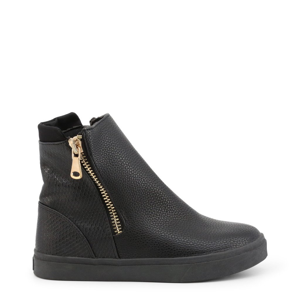 Roccobarocco Women's Ankle Boot Black ROSC1LB01 - black EU 35