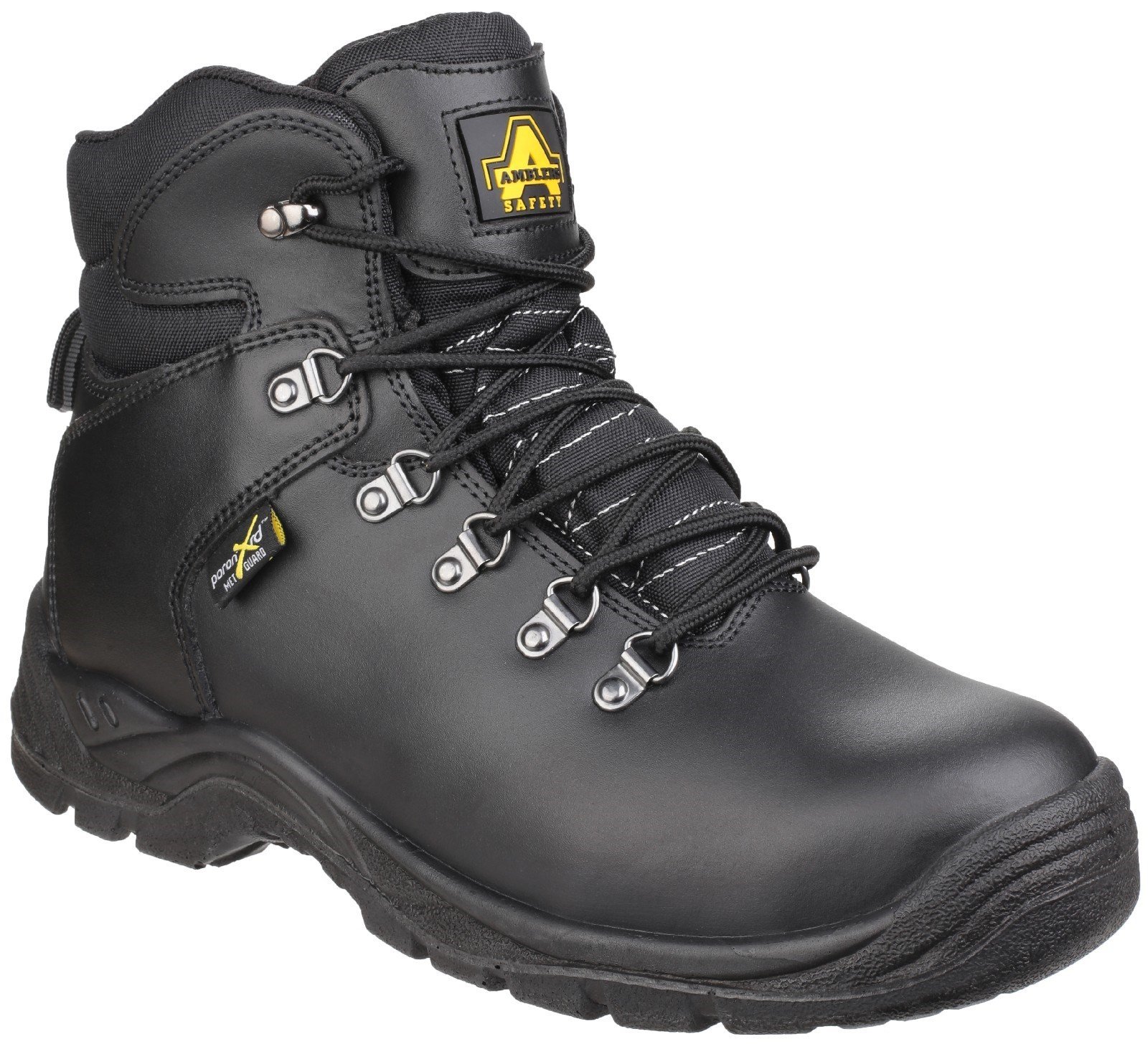 Amblers Unisex Safety Poron XRD Internal Metatarsal Safety Boot Black 26171 - Black 3