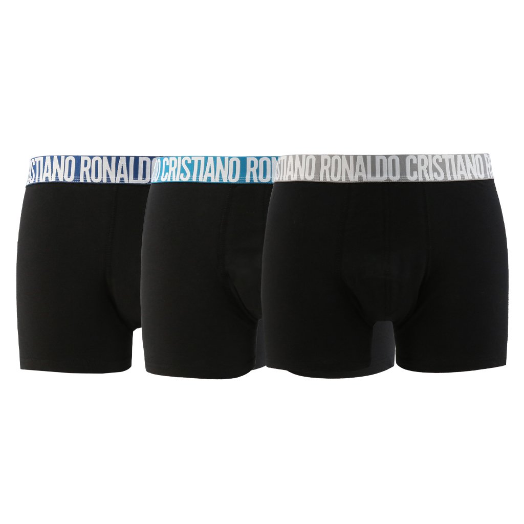 CR7 Cristiano Ronaldo Men's Boxer Shorts Various Colours 8100-49 - black-5 S