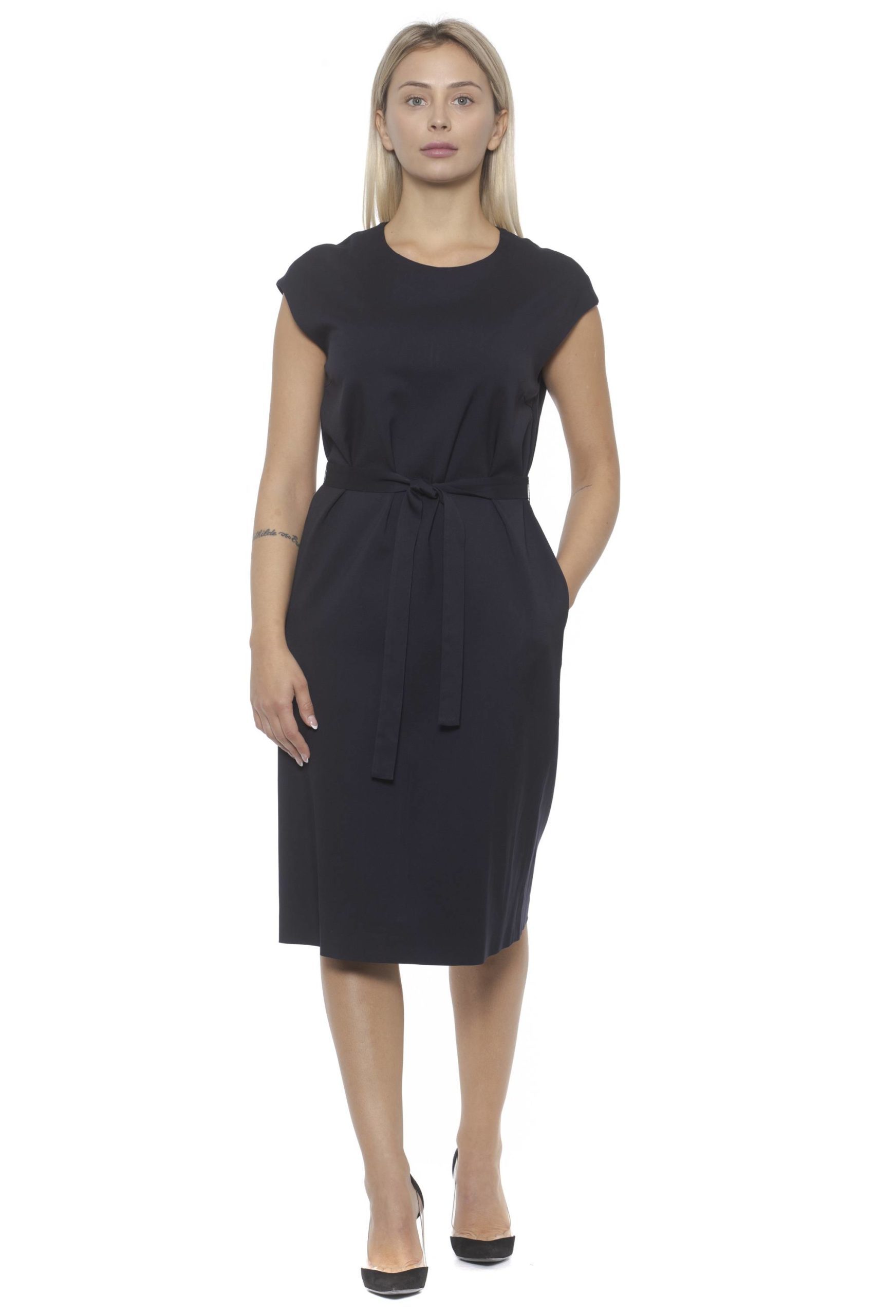 Peserico Women's Dress Blue PE1383174 - IT42 | S