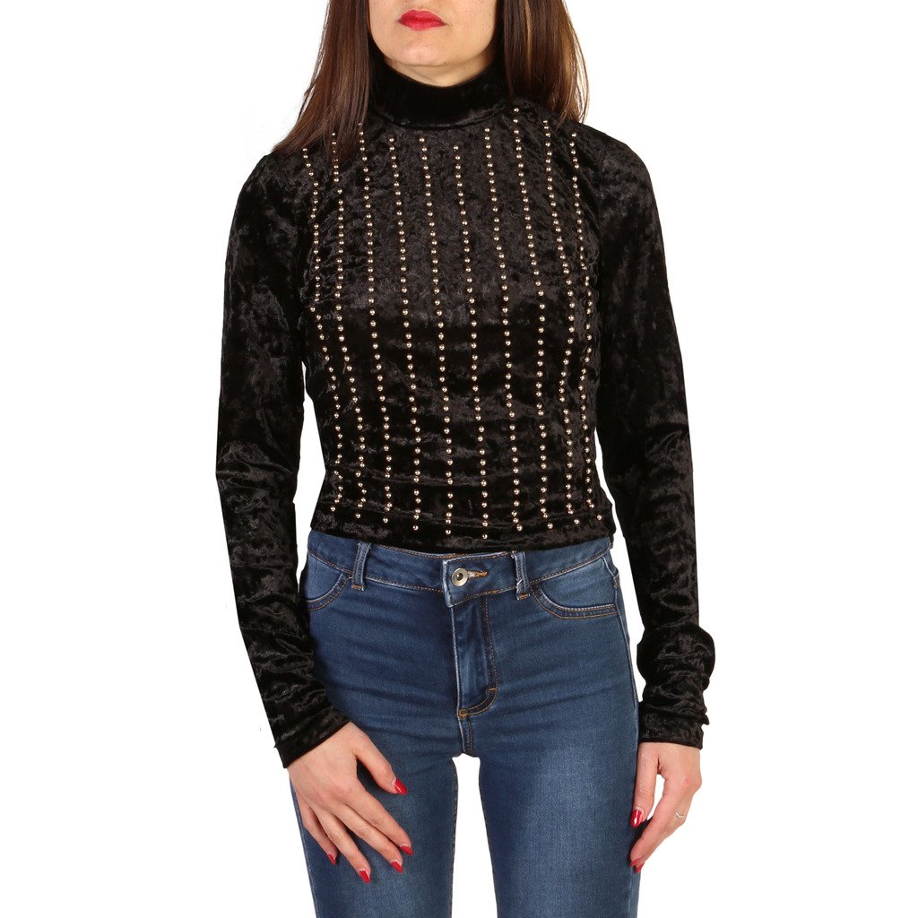 Guess Women's Sweater Black 82G604 - black 46 US
