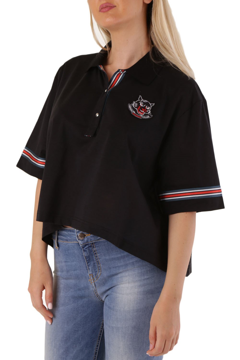 Diesel Women's T-Shirt Black 302524 - black S