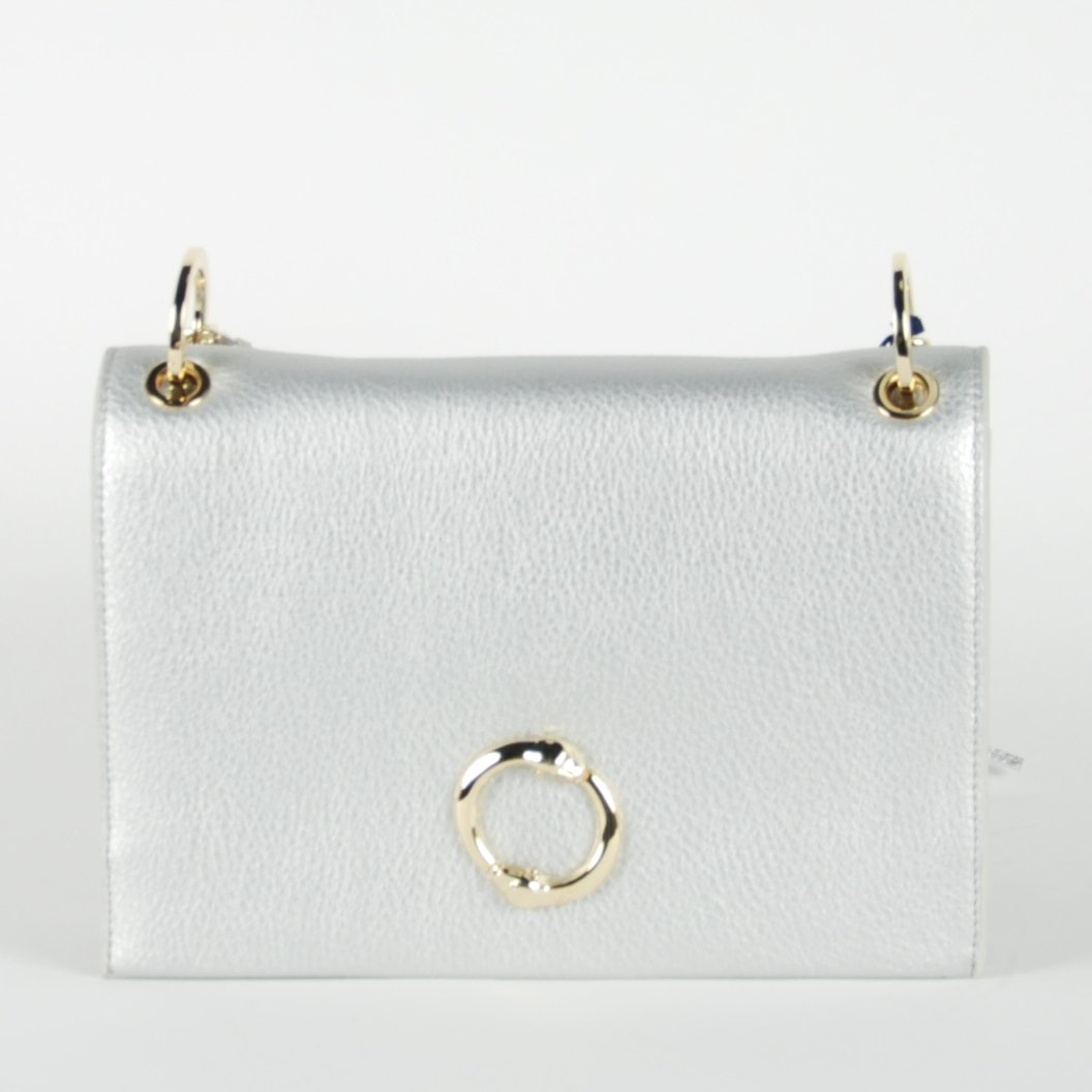 Cavalli Class Women's Shoulder Bag Silver CA1421384