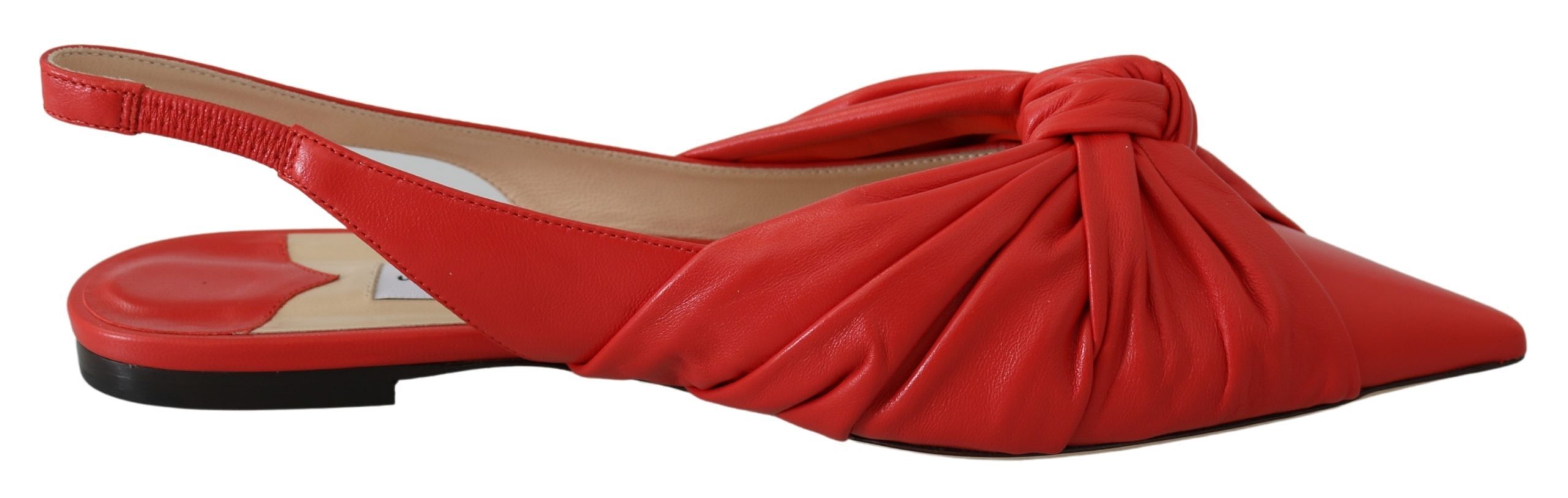 Jimmy Choo Women's Annabell Flat Shoes Red 191714981690 - EU36.5/US6.5