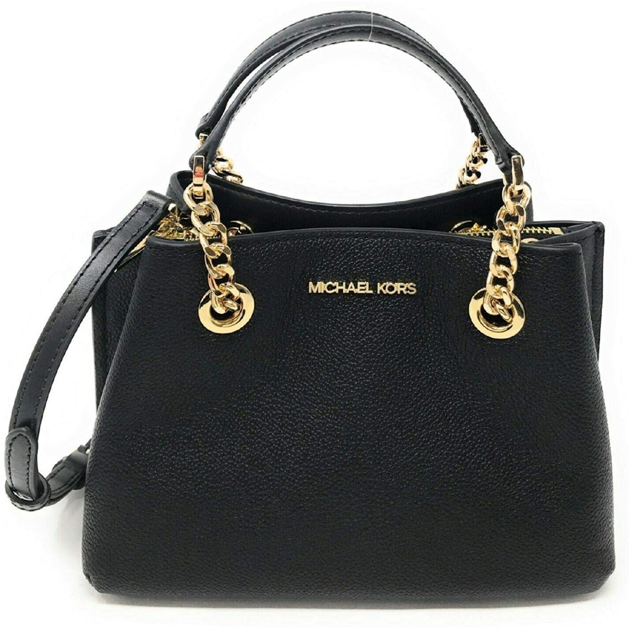 Michael Kors Women's Teagen Small Messenger Crossbody Bag Black MK29426