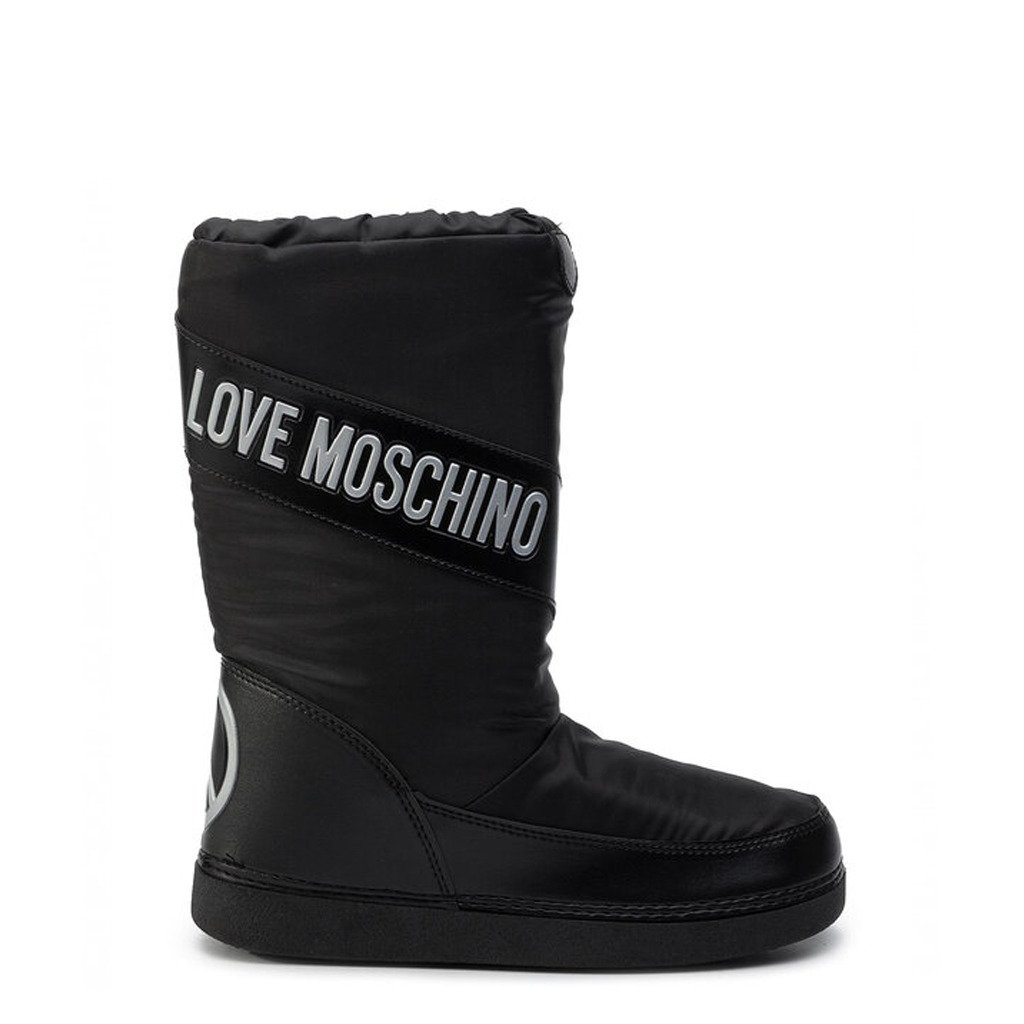 Love Moschino Women's Ankle Boot Black JA24032G1DISA - black EU 35