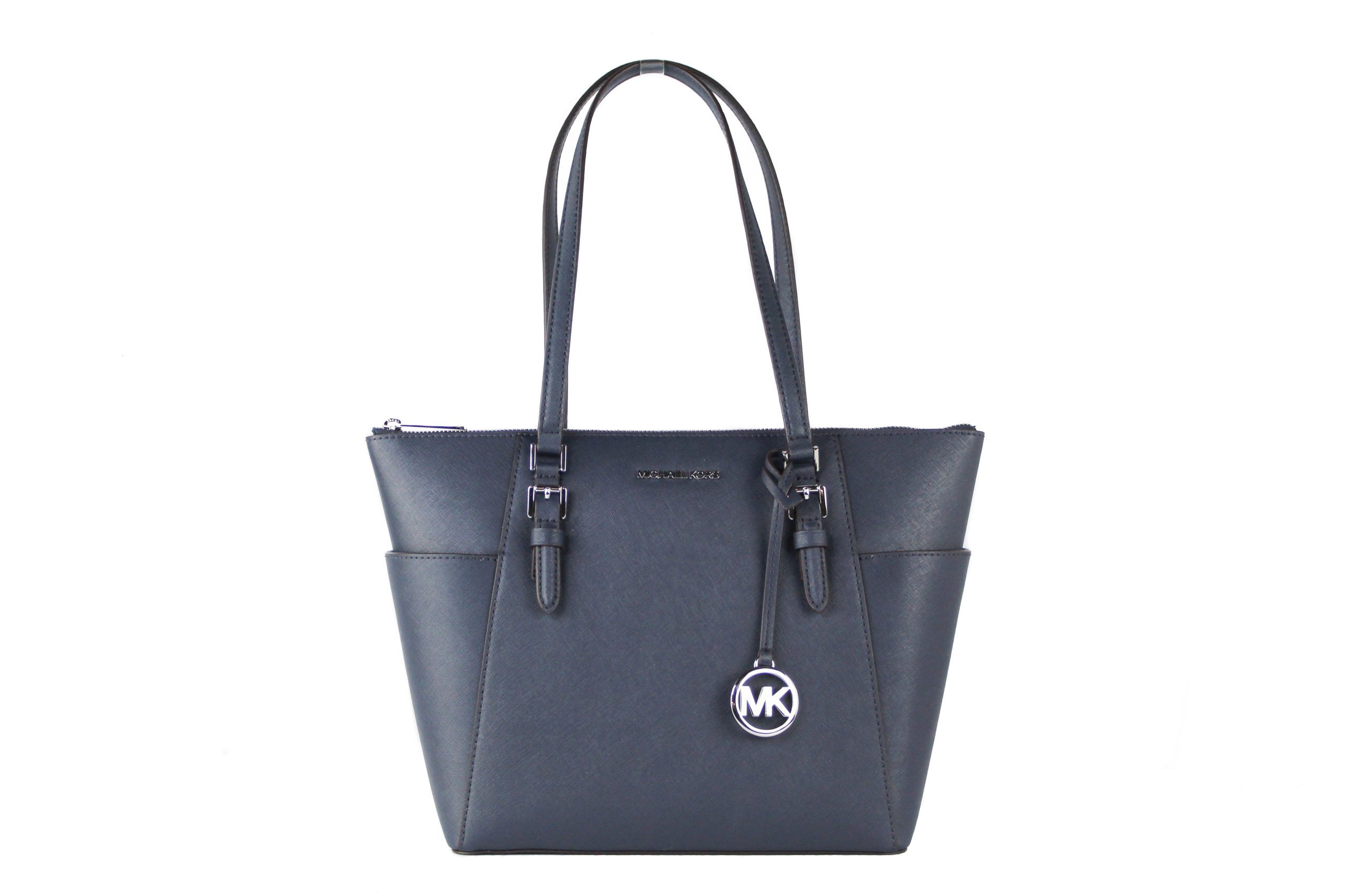 Michael Kors Women's Charlotte Tote Bag Blue 60739