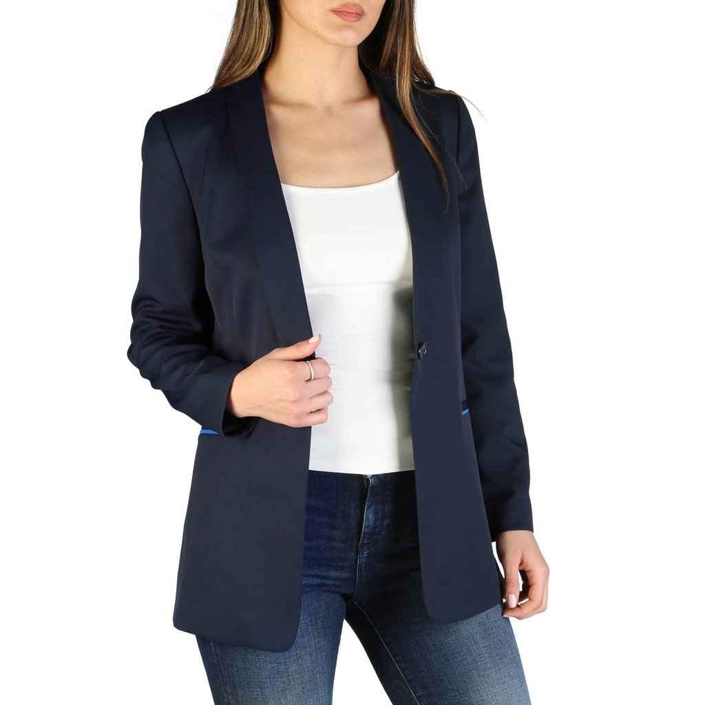 Armani Exchange Women's Formal Jacket Blue 3ZYG01_YNARZ - blue 10