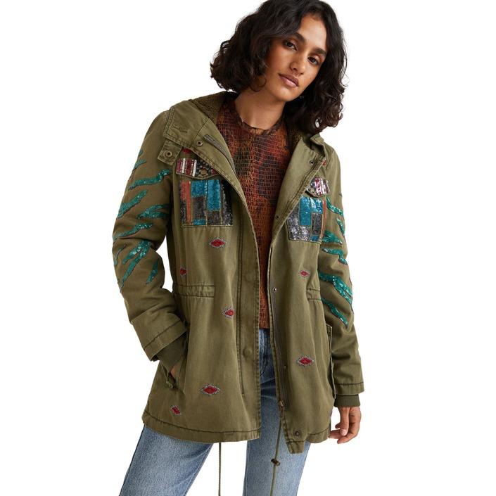 Desigual - Desigual Women Jacket - green 34