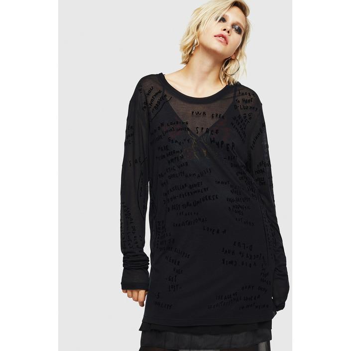 Diesel Women's Sweatshirt Black 294112 - black S