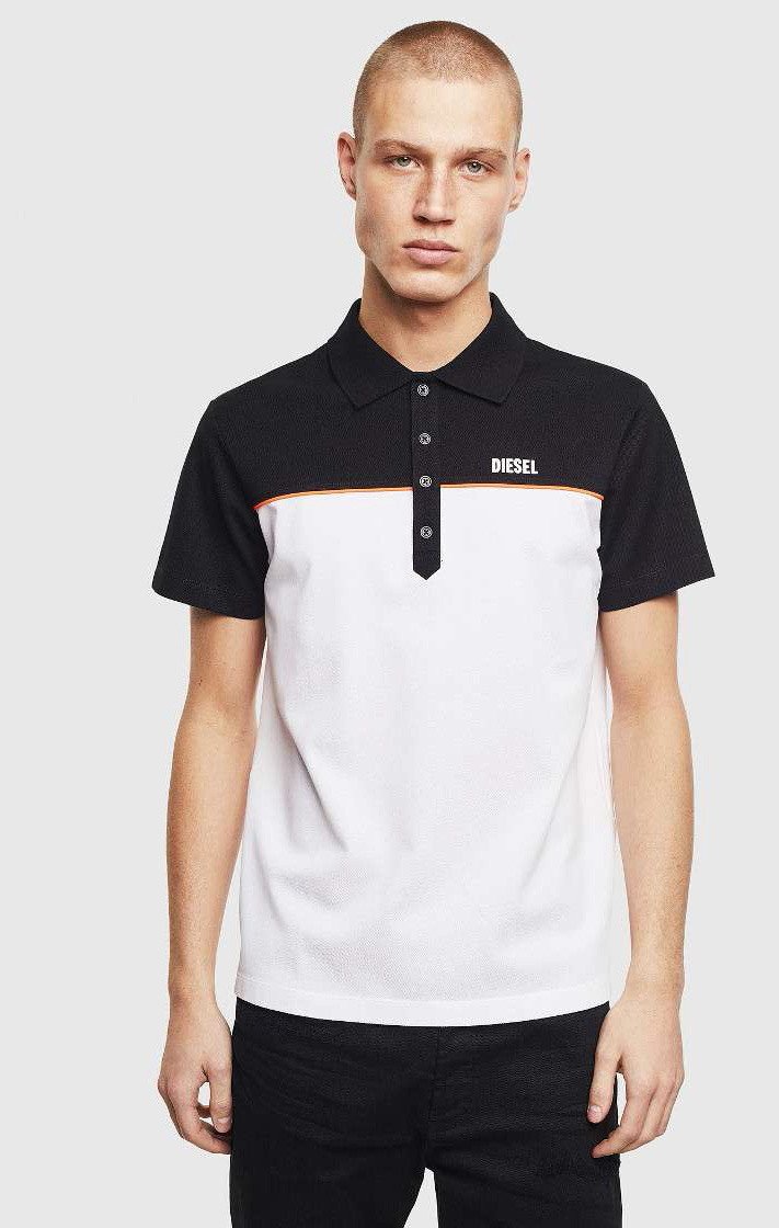 Diesel Men's Polo Shirt Various Colours 283915 - black-2 L
