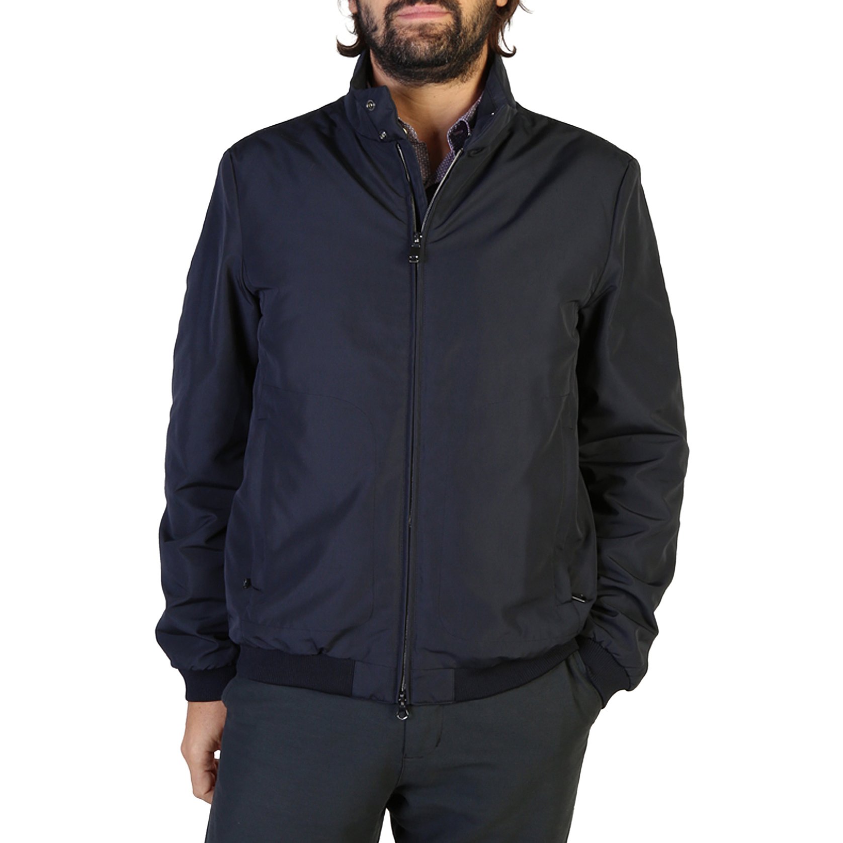 Geox Men's Jacket Blue M8420UT2419 - blue-1 58